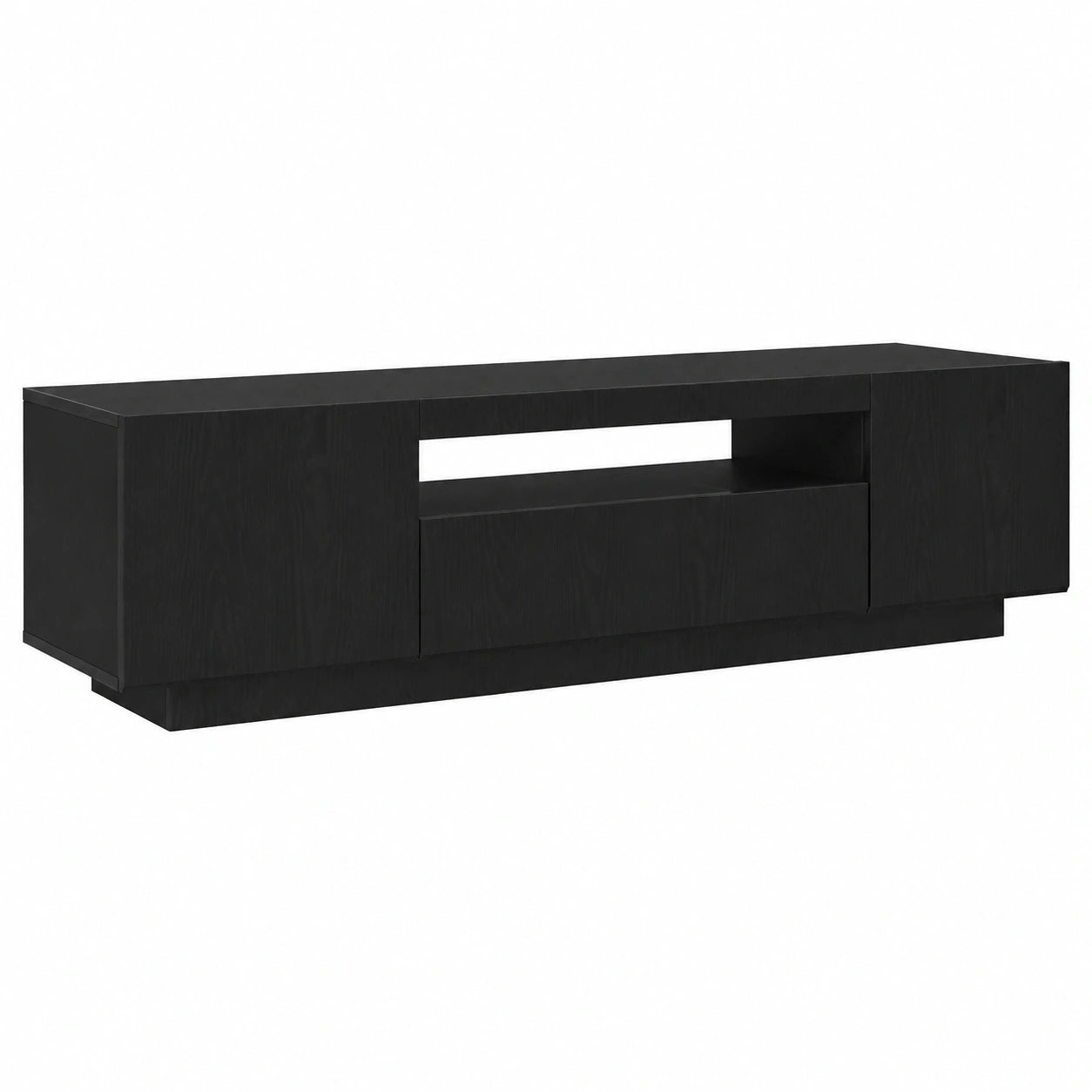 Meuble TV moderne en bois avec espace de rangement