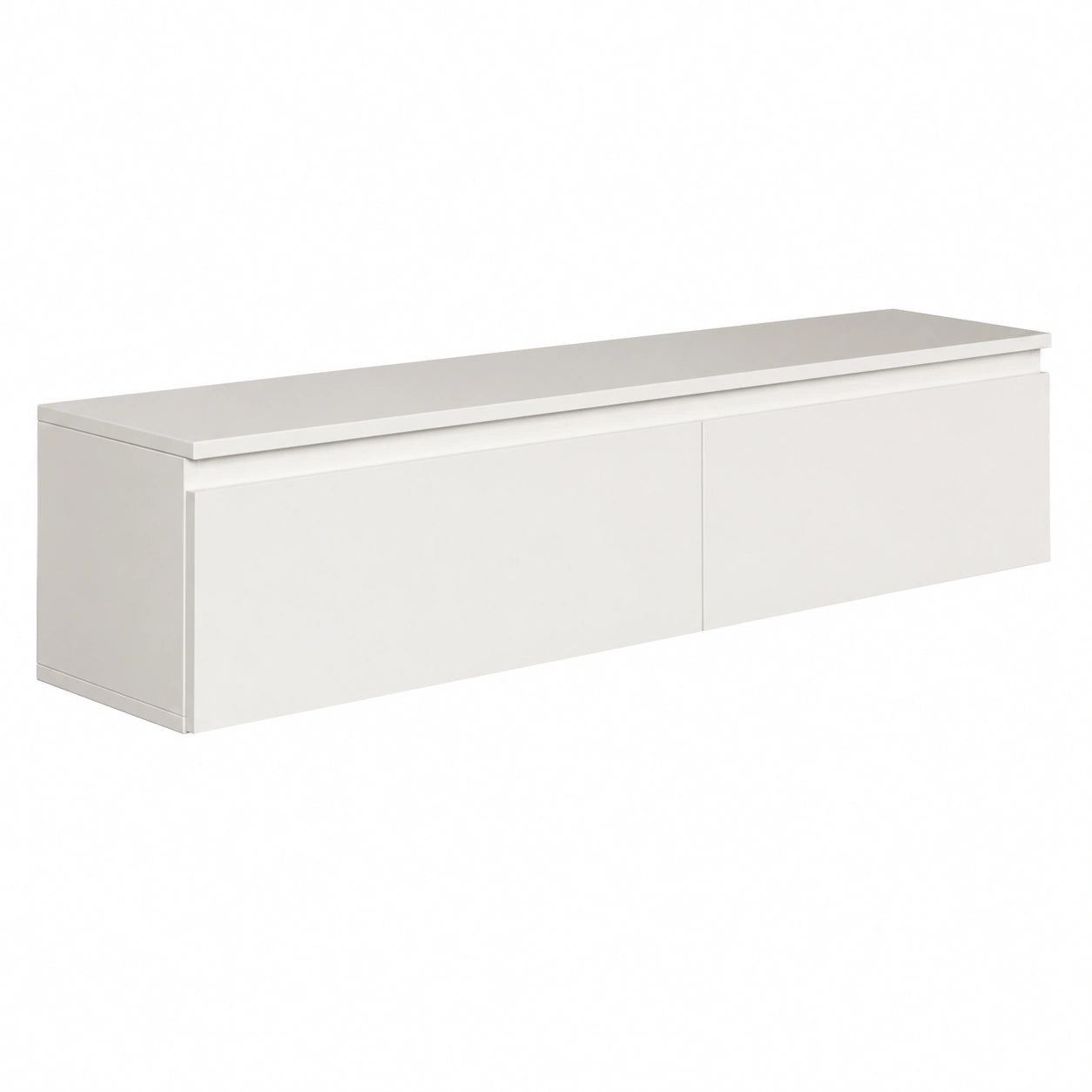 ¨¦tag¨¨re Murale Minimaliste avec Deux Compartiments