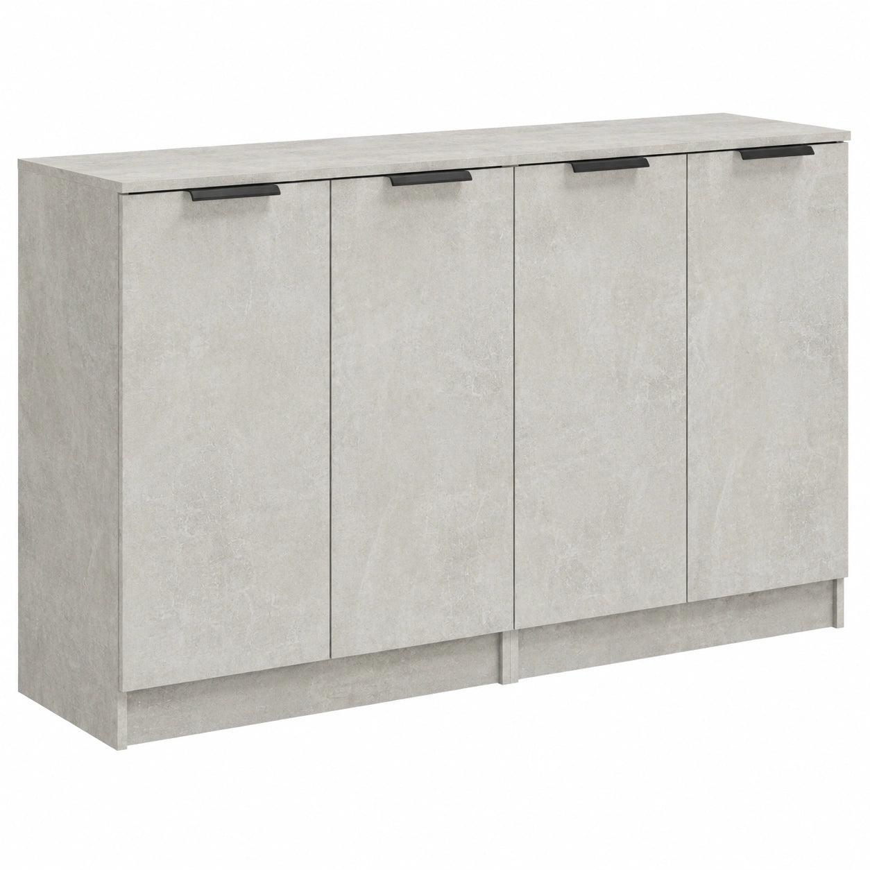 Buffets doubles effet b¨¦ton 60x30x70 cm en bois composite