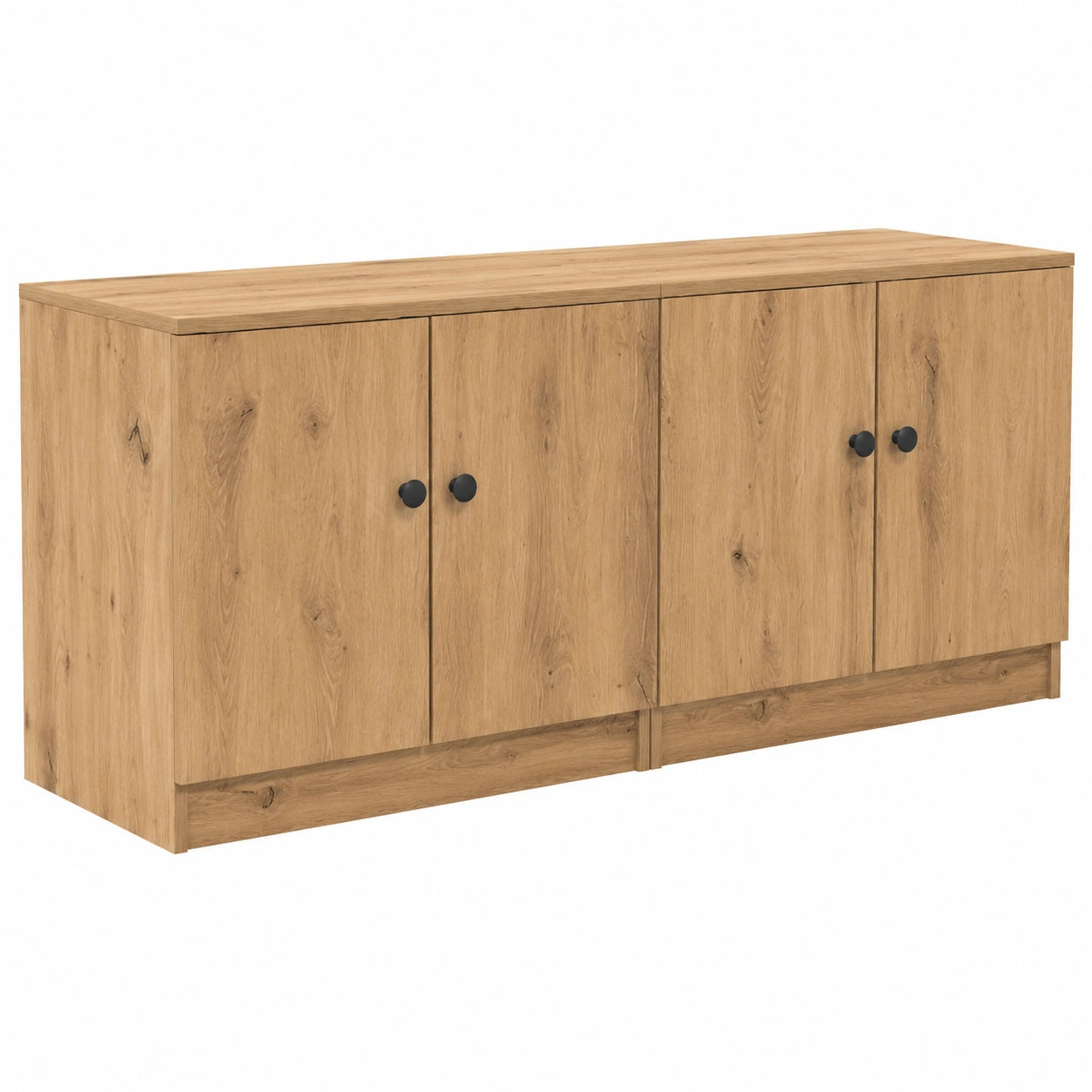 Armoire de lit minimaliste avec portes, rangement modulable