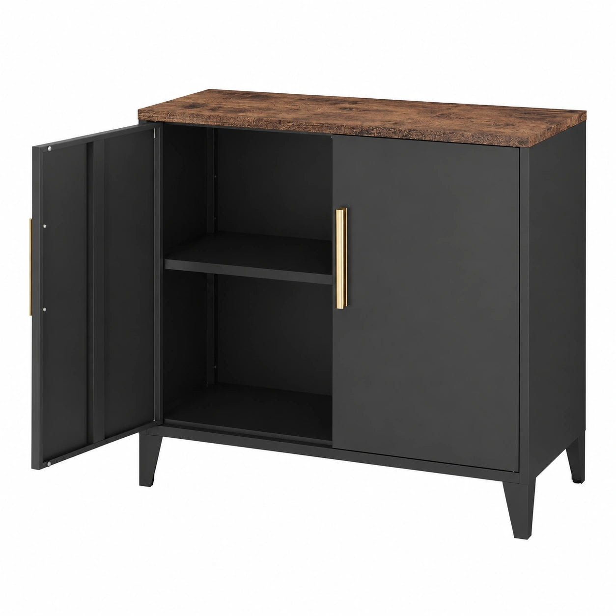 Meuble de Rangement en M¨¦tal pour Cuisine et Salle de Bain avec ¨¦tag¨¨re R¨¦glable