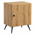 Table de chevet vintage avec rangement pratique 43 x 34,5 x 50 cm