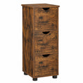 Armoire de Salle de Bain Moderne avec Tiroirs, Rustique