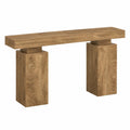 Table console longue en bois pour salon moderne, entr¨¦e ou derri¨¨re canap¨¦