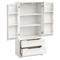 Buffet de Cuisine avec Tiroirs et Portes, Meuble Polyvalent pour Int¨¦rieur