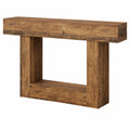 Table console en bois de ferme avec rangement, entr¨¦e et salon