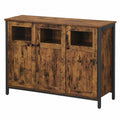 Buffet de Rangement Industriel 3 Portes pour Salon et Cuisine